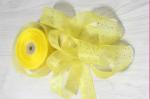 Versatile Durable Silk Organza Ribbon With Silver Dot Perfect For Gift Wrapping