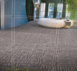 China Commercial Modern Area Rugs 100 Nylon Material Machine Woven Technics factory