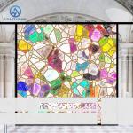Art Church Stained Glass Partition Sheets 3mm Interior Decoration