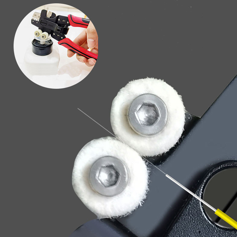 Four In One Cable Fiber Optic Wire Stripper Miller Pliers Scissors Cleaning