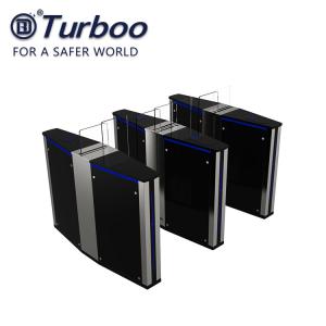 China 500 Watt 24V Optical Barrier Turnstiles Fully Automatic Pedestrian Speed Gate factory