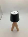 Rechargeable Wooden Base Battery Operated Night Light For Nursery 200lm