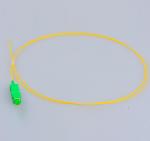 1310 / 1550nm Fiber Optic Pigtail Single Mode SC / APC G657A1 2.0mm Dia Yellow