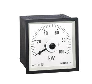 China Squre 3p3w Hertz Analog Power Meter Abs Plastic Shell Housing Ce Certificate factory