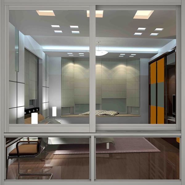 Soundproof Aluminium Alloy Windows Aluminium Door And Window Frames