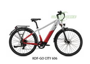China KDF-GO CITY 606 Aluminum Alloy Frame City Ebike with 36V 10.4Ah Battery Comfortable Saddle 25 Km/h Max Speed factory