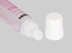 China 10-25ml Lip Balm Tube Empty Custom Logo Cosmetic Plastic Tube on sale