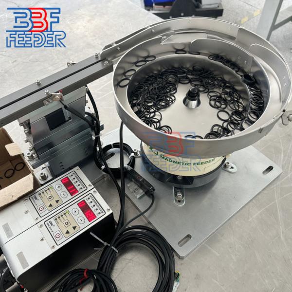 O-Ring Vibratory Bowl Feeder Automated Assembly Lines Customizable Feeding