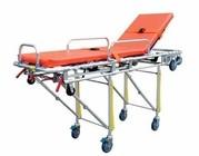 China 40kg Ambulance Collapsible Stretcher Height Adjustable Back Automatic Loading factory