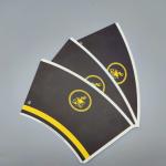 High Tear Paper Cup Fan Disposable Biodegradable Food Grade For Beverage