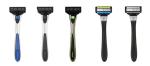 Sweden Stainless Steel Metal Handle Shaver Razor 5 Blade Safety Removable