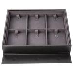 Drawer Necklace Jewelry Display Box Wear Resistant With Mirror Eco Friendly