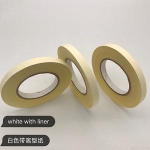 China White Acetate Cloth Tape Easy Punching Acrylic Glue Single Coated factory