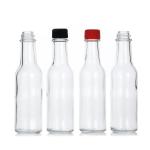 Wholesale 8 Oz 12 Oz 16 Oz Sauce Glass Bottles With Screw Cap