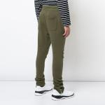 Cotton Army Men's Skinny Jogging Pants Green Color