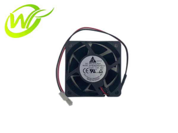 NCR 0090010028 ATM Spare Parts Electronic Component Fan 60x60x25 DC 24V 0.26A 2