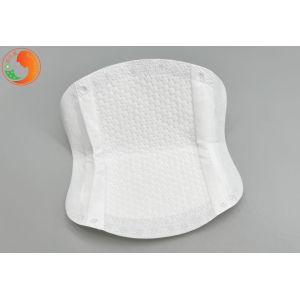 Fluff Pulp Disposable Nursing Pads Beige Color With Nonwoven Fabric Layer