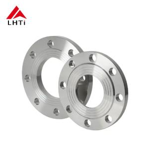 China Titanium Slip On Flange ASME B16.5 SO Flange Class 300 SORF for Water Supply Management factory