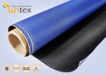 Fire Resistant PU Coated Fiberglass Fabrics M0 0.41mm 460g Flexible Duct Cloth