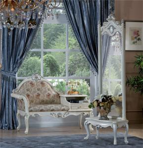 China Salon Modern Simple Luxury Chaise Lounge Velvet Fabric Vintage Telephone Chair factory