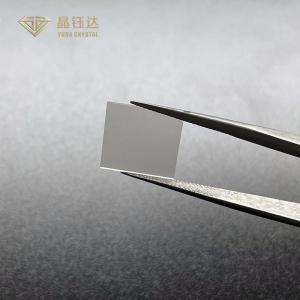 China 8mm*8mm CVD Single Crystal Diamonds Lab Created Light Brown factory