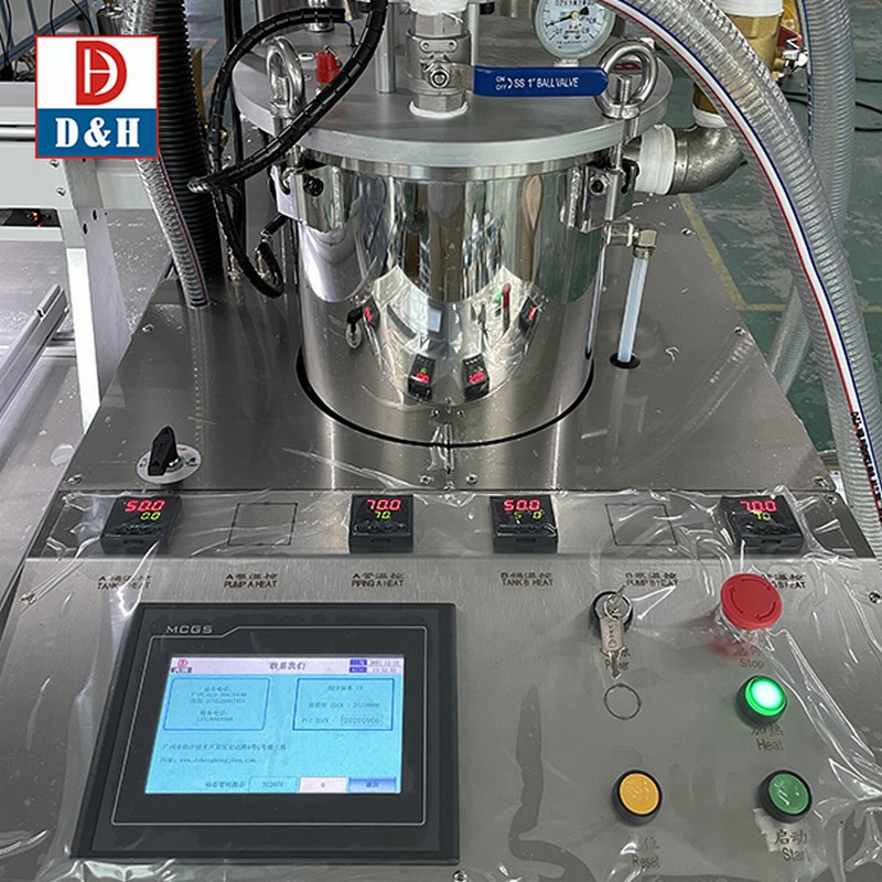 Two Component Glue Dispensing Machine High Precision Mixer with ±2% Metering Accuracy