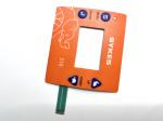 240gm Trip Force 3 Contact Domes Membrane Switch Supplier With ROHS Compliant