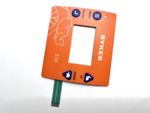 China 240gm Trip Force 3 Contact Domes Membrane Switch Supplier With ROHS Compliant factory