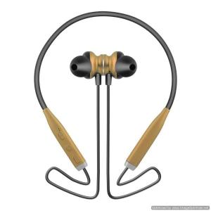 China ergonomic sport neckband bluetooth magnet earphone with HiFi sound effect and app remote control factory
