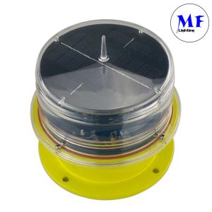China Solar Power LED Warning Waterproof Solar Airfield Light Tower Light Awl Aircraft Warning Light Aviation Obstruction factory