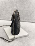 Small Chanel Patent Calfskin Shopping Bag With Retro Lady Style