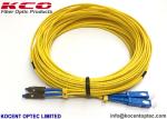 Single Mode Fiber Optic Pigtail Cables , G657B3 Simplex Patch Cord Pigtail MU