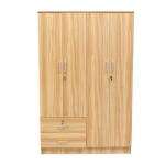Simple Wood Panel Furniture Bedroom Clothes Wardrobe Customized