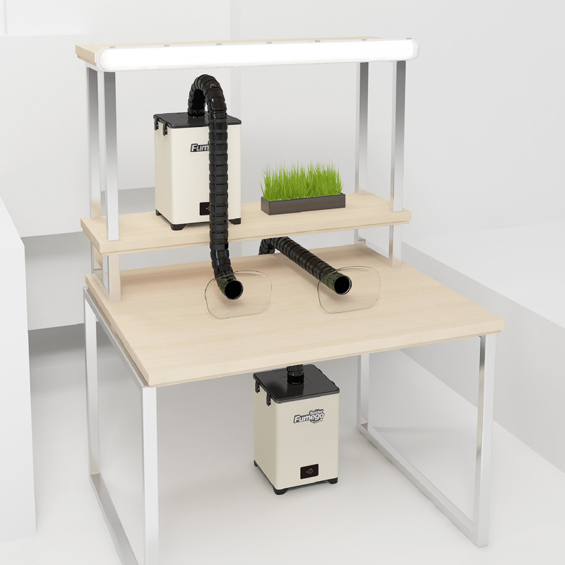360° Filtering Design, Portable Industrial Dust Extractor With Lower Cost for Soldering Robot