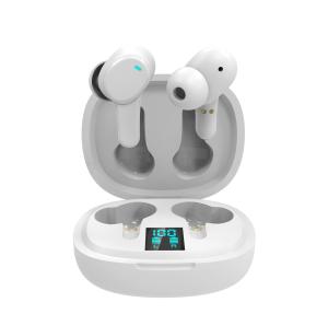 China Waterproof ENC Wireless Earbuds Tws Noise Cancelling FCC CE Certificate factory