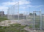 Dipped Galvanized Chain Link Fence With 35-300G per Square Meter Zinc Coating;