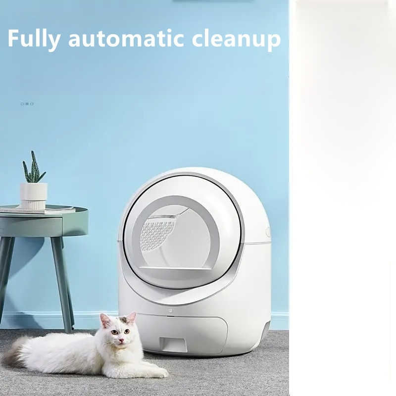 Large Capacity Automatic Pet Litter Boxes Multi Cat Self Cleaning Litter Box