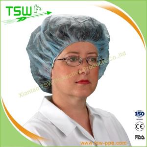 China Anti Covid 19 Disposable Bouffant Cap For Doctor factory