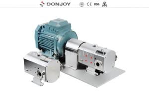 China Fluid Control Mini Rotary Lobe Pump Honney Commestic Food Transfering factory