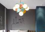 Modern kid room colorful pendant lamp drop down factory inspection pendant light