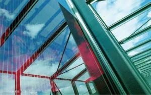 China Custom Photovoltaic Glass Curtain Wall Energy Generating Weather Resistant Glass Solution factory