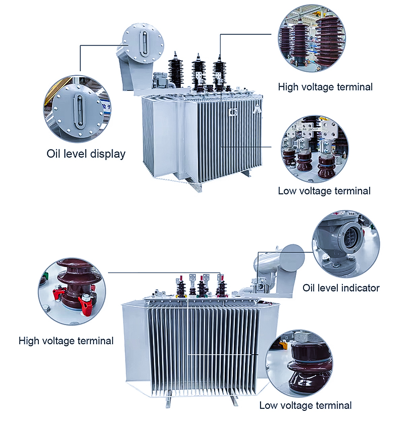35kV 2000kVA Oil Immersed Three-Phase Power Transformer
