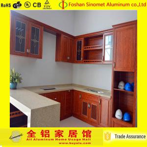 China Home Used Aluminum Extrusion Profiles Kitchen Cabinets Craigslist factory