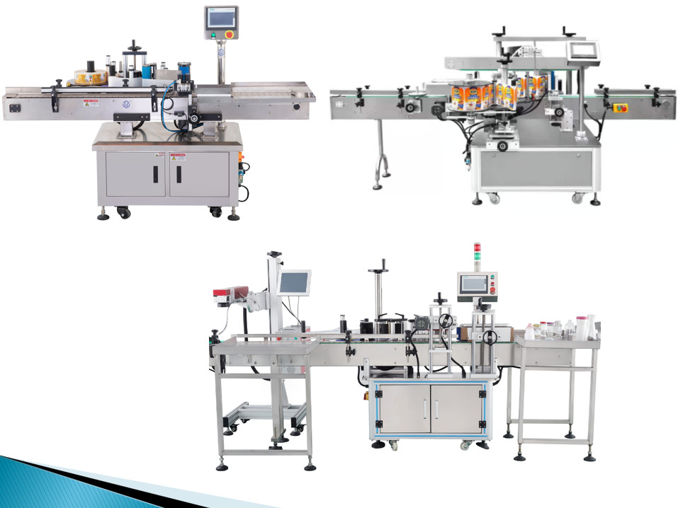 China PLC Control 25m/Min Round Flat Bottle Labelling Machine factory