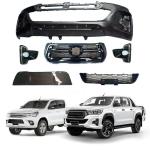 Rveo Change To Rocco Body Kits Carbon Fiber Material For Hilux Rocco Front