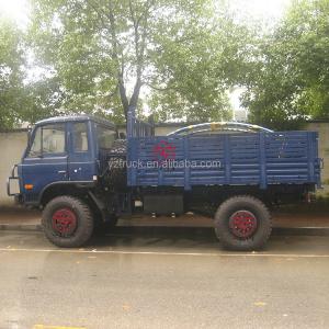 China 2 Passengers Used Diesel 4X4 6X6 All Terrain Left Hand Drive Cargo Truck Manual Yuchai factory