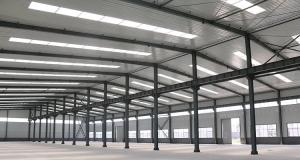 China 10 Fission Resistant Steel Structure Hangar Painted / Galvanized Surface factory