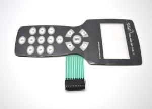 China Embossed Tactile Membrane Switch Keypad For Remote Controller Anti - Microbial factory