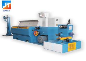 China Wet Elephant Nose Coiler 2.5mm Steel Wire Drawing Machine factory