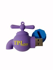 China water faucet USB, 3D PVC USB Flash factory